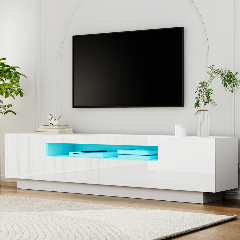 Artiss TV Unit Entertainment Unit Storage Drawer RGB LED 180cm White