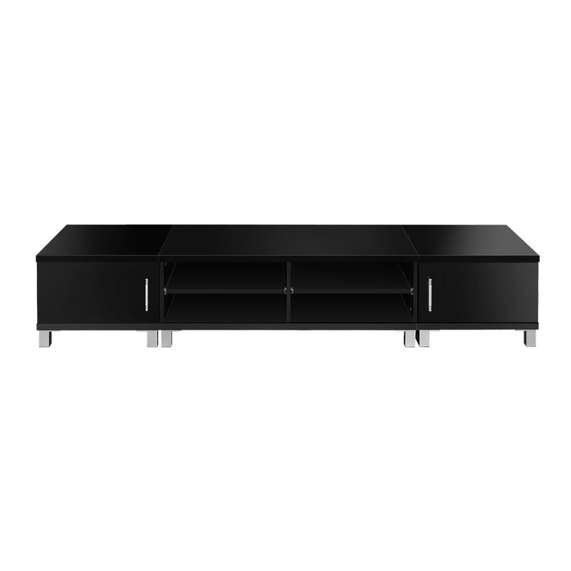 TV Cabinet Entertainment Unit 190cm Black Danson