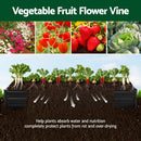 Raised Garden Bed 2 Pcs 210x90cm Planter Box Container Galvanised Metal Outdoor