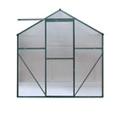 Greenhouse 1.9x1.9x1.83M Aluminium Polycarbonate Green House Garden Shed