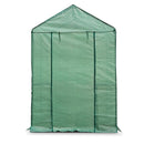 Greenfingers Greenhouse 1.2x1.9x1.9M Walk in Green House Tunnel Plant Garden Shed 4 Shelves