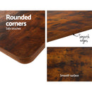 Standing Desk Motorised Rustic Brown 120CM
