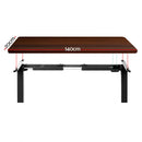 Standing Desk Motorised Walnut 140CM