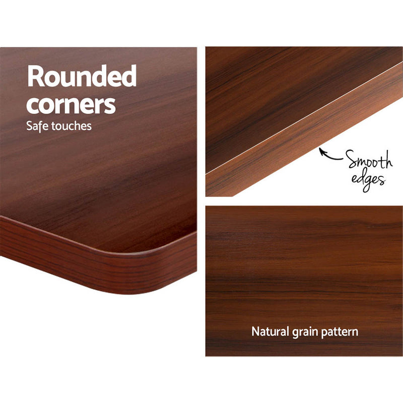 Standing Desk Motorised Walnut 140CM