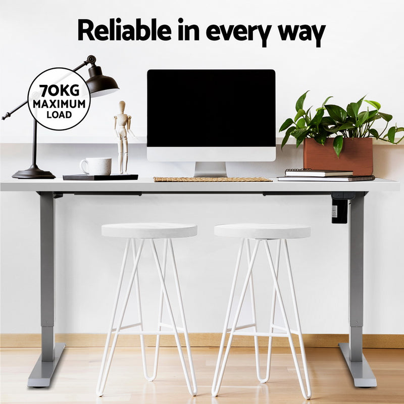 Standing Desk Motorised 140CM White