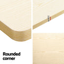 Standing Desk Motorised Dual Motor Oak 120CM