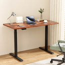 Standing Desk Motorised Dual Motor Rustic Brown 120CM