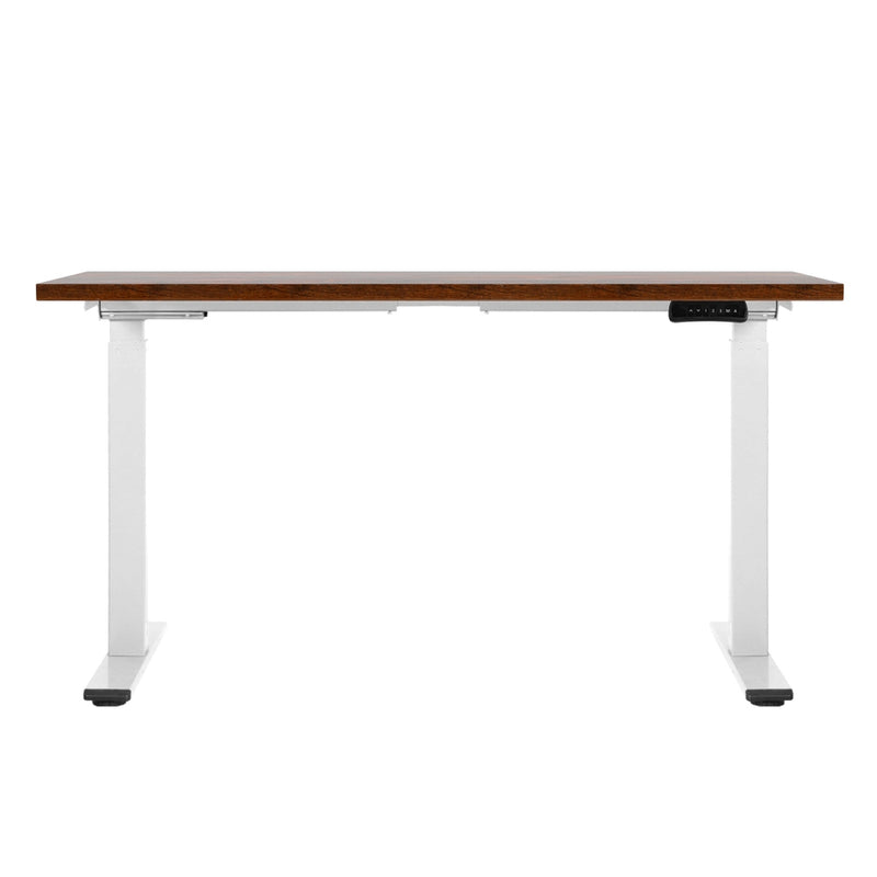 Standing Desk Motorised Dual Motor 120CM Rustic Brown