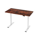 Standing Desk Motorised Dual Motor 120CM Rustic Brown