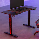 Gaming Desks Standing Desk Motorised 140CM Black