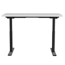 Standing Desk Motorised Electric Dual Motor White 120CM