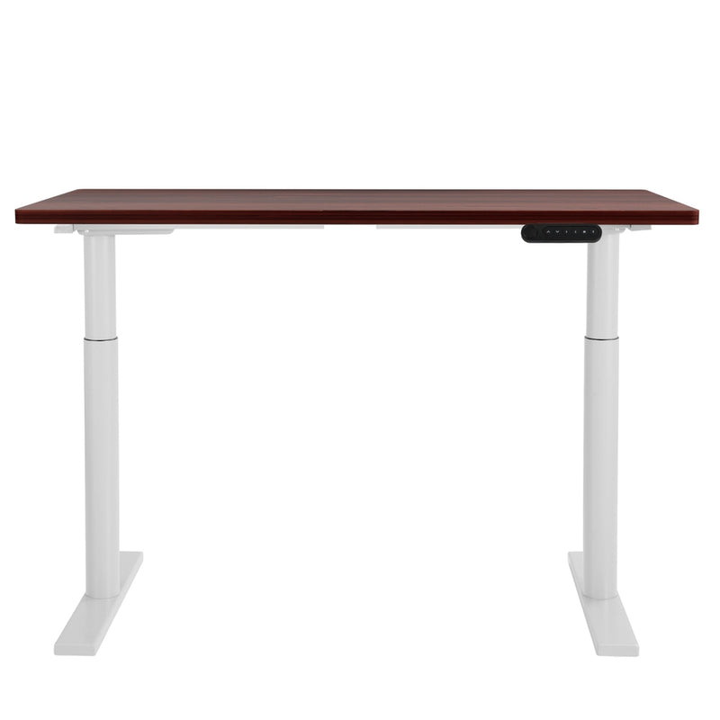Standing Desk Motorised Electric Dual Motor 120CM Walnut