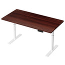Standing Desk Motorised Electric Dual Motor 140CM Walnut