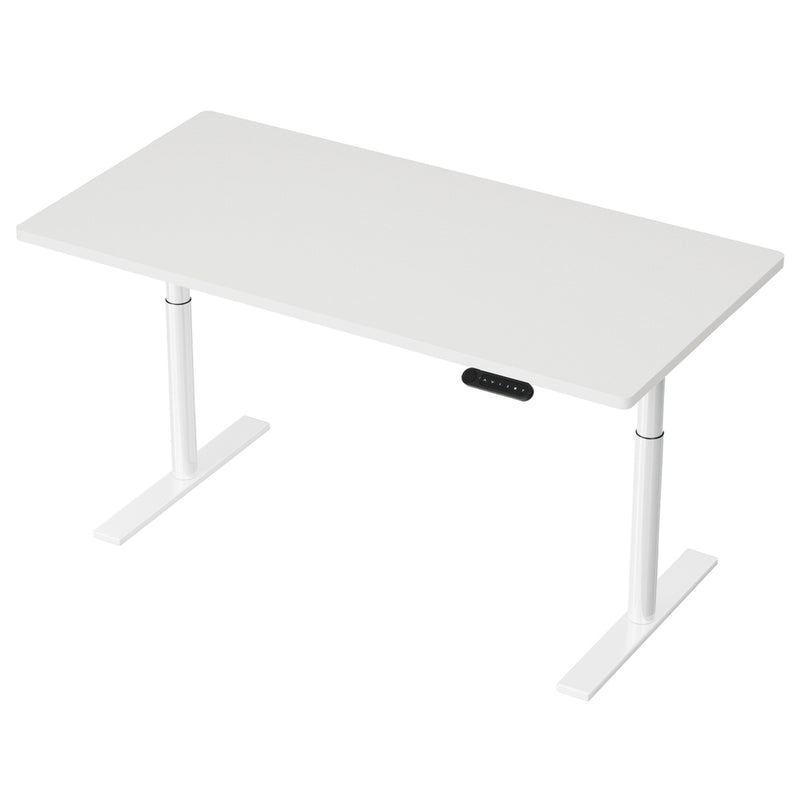 Standing Desk Motorised Electric Dual Motor 140CM White
