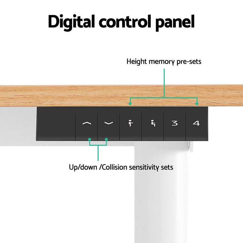 120CM Electric Standing Desk Sit Stand Desks Home Office Computer Desk
