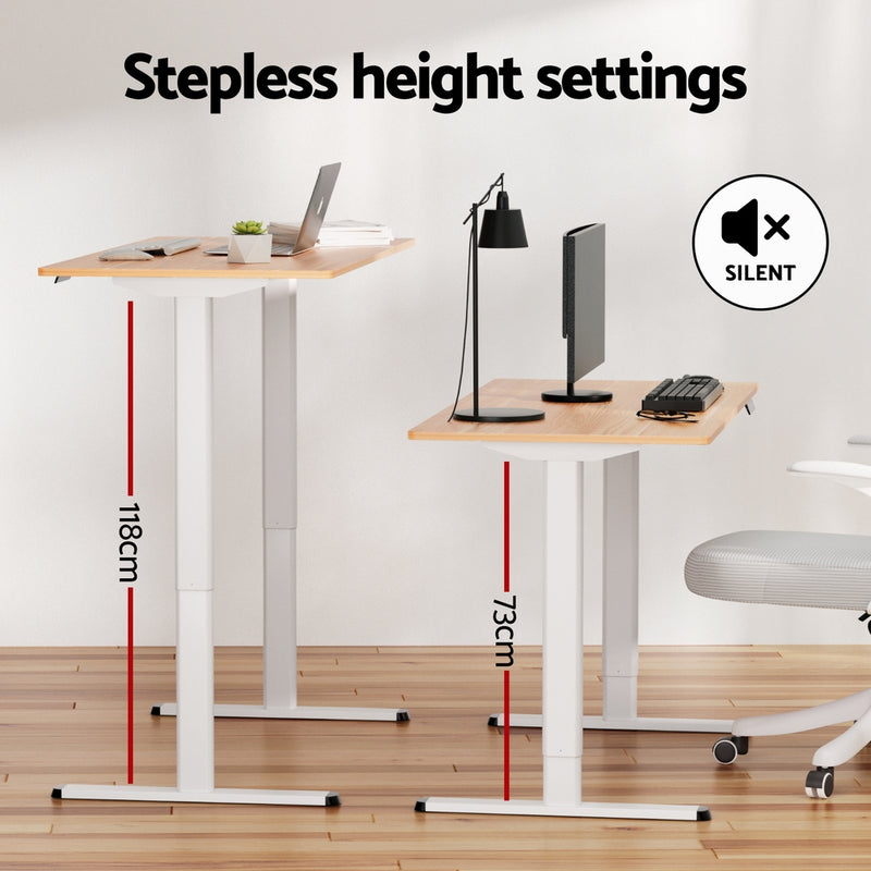 120CM Electric Standing Desk Sit Stand Desks Home Office Computer Desk
