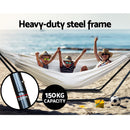 Hammock Bed with Stand Outdoor Camping Hammocks Steel Frame
