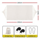 Hammock Bed w/ Travel Bag Outdoor Lounge Chair Cream