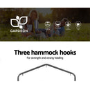 Outdoor Hammock Chair with Stand Swing Hanging Hammock Garden Cream