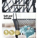 Hammock Chair Outdoor Portable Camping Hammocks 2 Person Grey