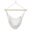 Hammock Chair Outdoor Hanging Camping Mesh Indoor Cream