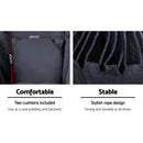 Outdoor Hammock Chair with Stand Swing Hanging Hammock with Pillow Grey