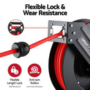 Giantz Air Hose Reel 3/8 IN x 15m Retractable Air Hose 300PSI