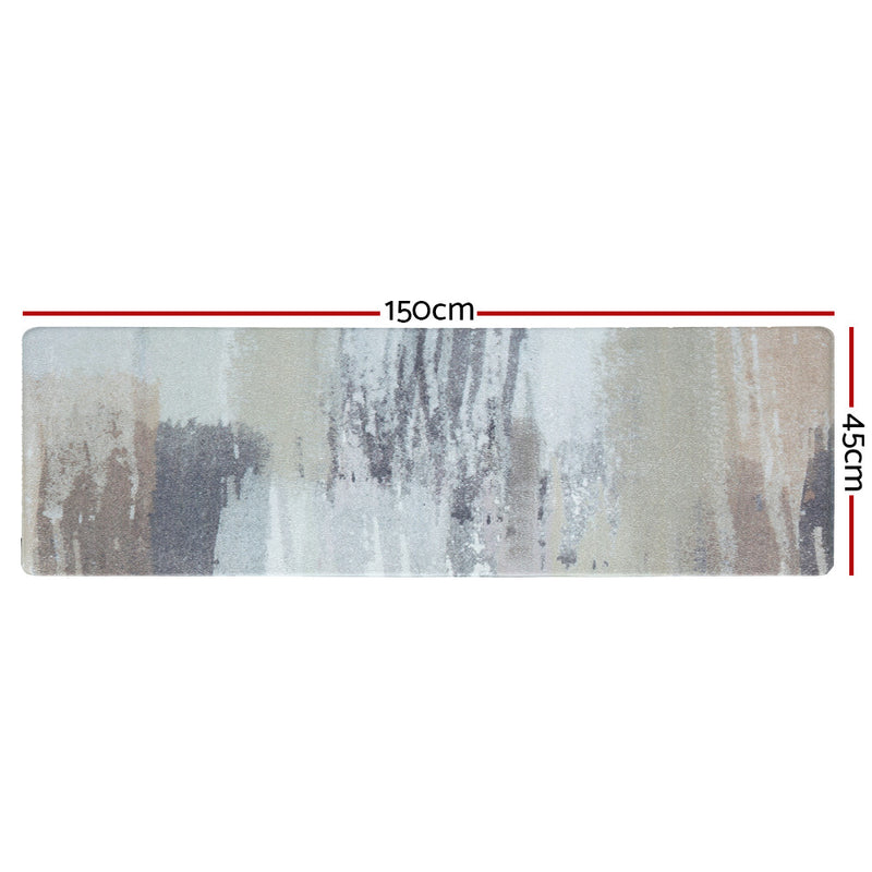 Kitchen Mat 45x150cm PVC Floor Rug Carpet Non-slip Lydia