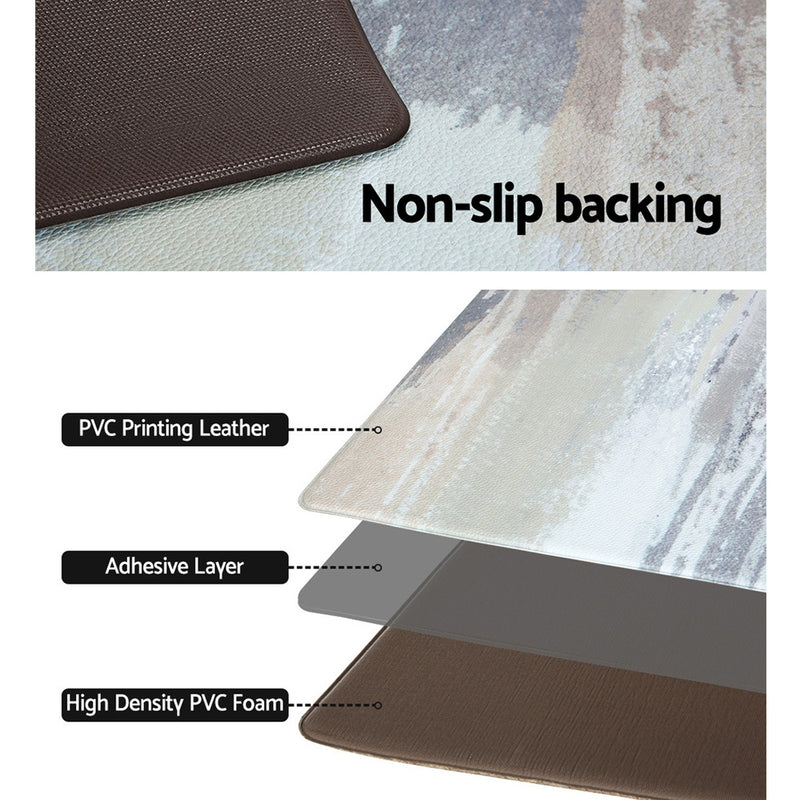 Kitchen Mat 45x150cm PVC Floor Rug Carpet Non-slip Lydia