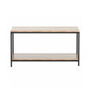 Artiss Coffee Table Rectangular 93CM Walnut Olin