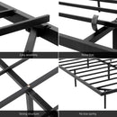 Artiss King Bed Frame,Floating Metal Bed Frame with Smart LED Lights - Sturdy Metal Platform Bed Base, Silent Design, Tool-Free Assembly, 300KG Capacity for Home/Hotel/Master Bedroom