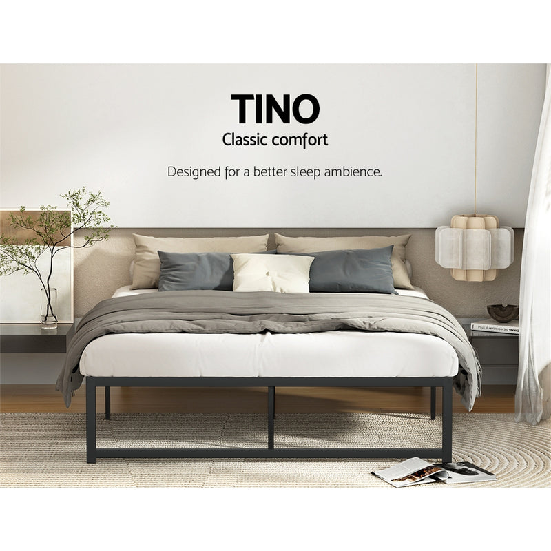 Artiss Bed Frame Queen Size Metal Bed Frame TINO