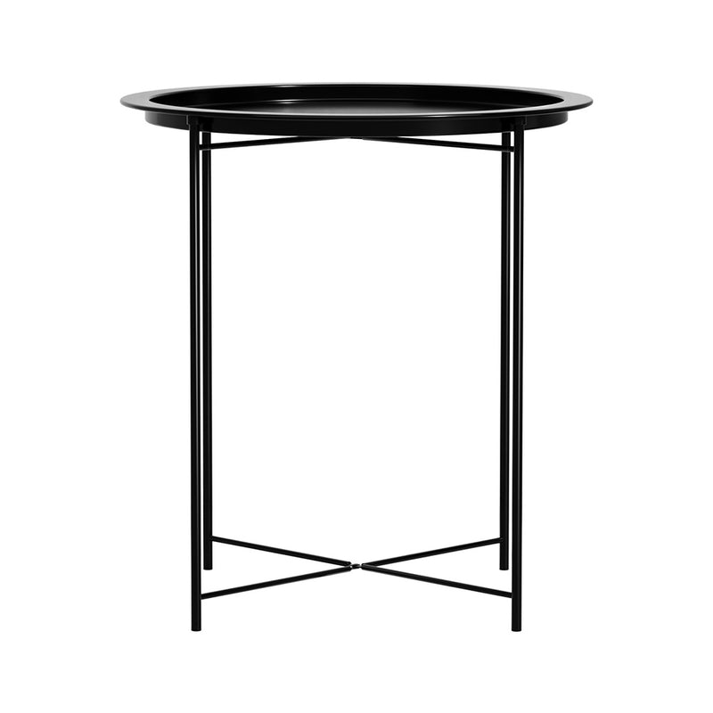 Gardeon Coffee Side Table Steel Outdoor Furniture Indoor Desk Patio Garden