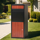 Parcel Letterbox Drop Box Package Black