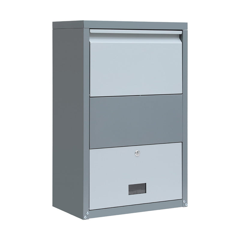 Parcel Letterbox Drop Box Package Grey