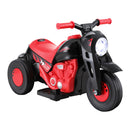 Kids Ride On Car Motorcycle Motorbike with Bubble Maker Electric Toy 6V Red