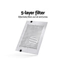 600mm Range Hood 60cm Rangehood Kitchen Canopy LED Light Stainless Steel