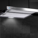 600mm Range Hood 60cm Slide out Rangehood Stainless Steel