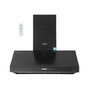 Devanti 1200mm Commercial BBQ Range Hood Dual Motor W/ Remote Control Black