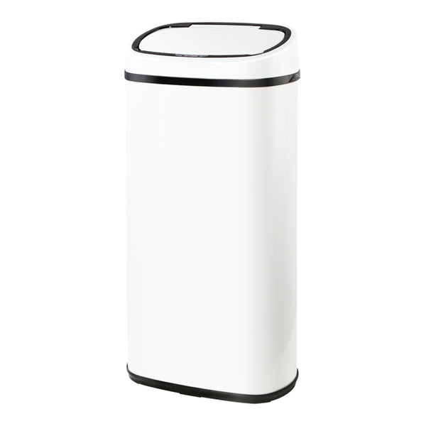 68L Motion Sensor Bin Rubbish Automatic White