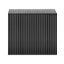 Garden Shed 2.58x3.14M w/Metal Base Sheds Outdoor Storage Workshop Shelter Sliding Door