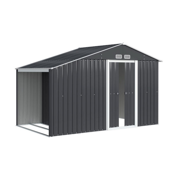 Garden Shed 3.22x1.96M Outdoor Storage Tool Workshop House Shelter