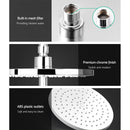 9'' Rain Shower Head Set Handheld Round High Pressure Chrome