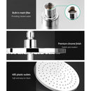 9'' Rain Shower Head Set Handheld Round High Pressure Mixer Tap Chrome
