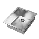 Kitchen Sink 45X39CM Stainless Steel Basin Single Bowl Silver