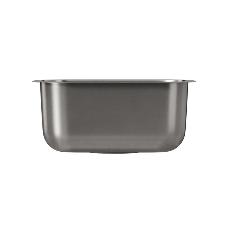 Kitchen Sink 30X36CM Stainless Steel Nano Basin Single Bowl Black