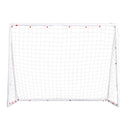 Everfit 8FT Soccer Football Goal Net UPVC Frame with PE Mesh Weatherproof Portable Goals for Backyard Training Competitive Play