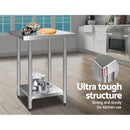 610x610mm Stainless Steel Kitchen Bench 430