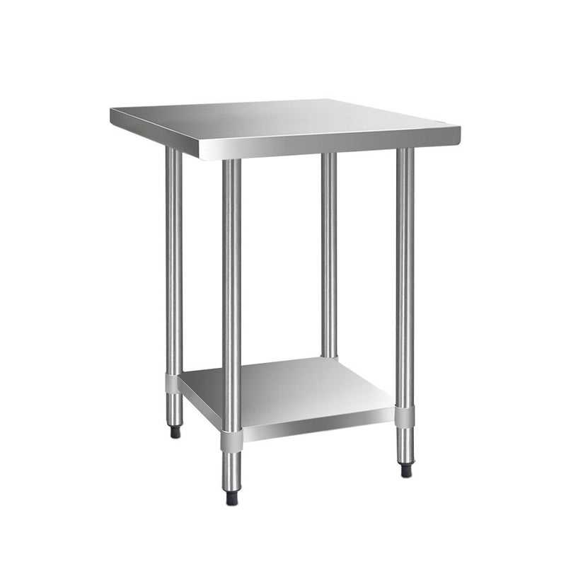 760x760mm Stainless Steel Kitchen Bench 430