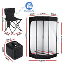 Portable Steam Sauna Tent 1000W Full Body
